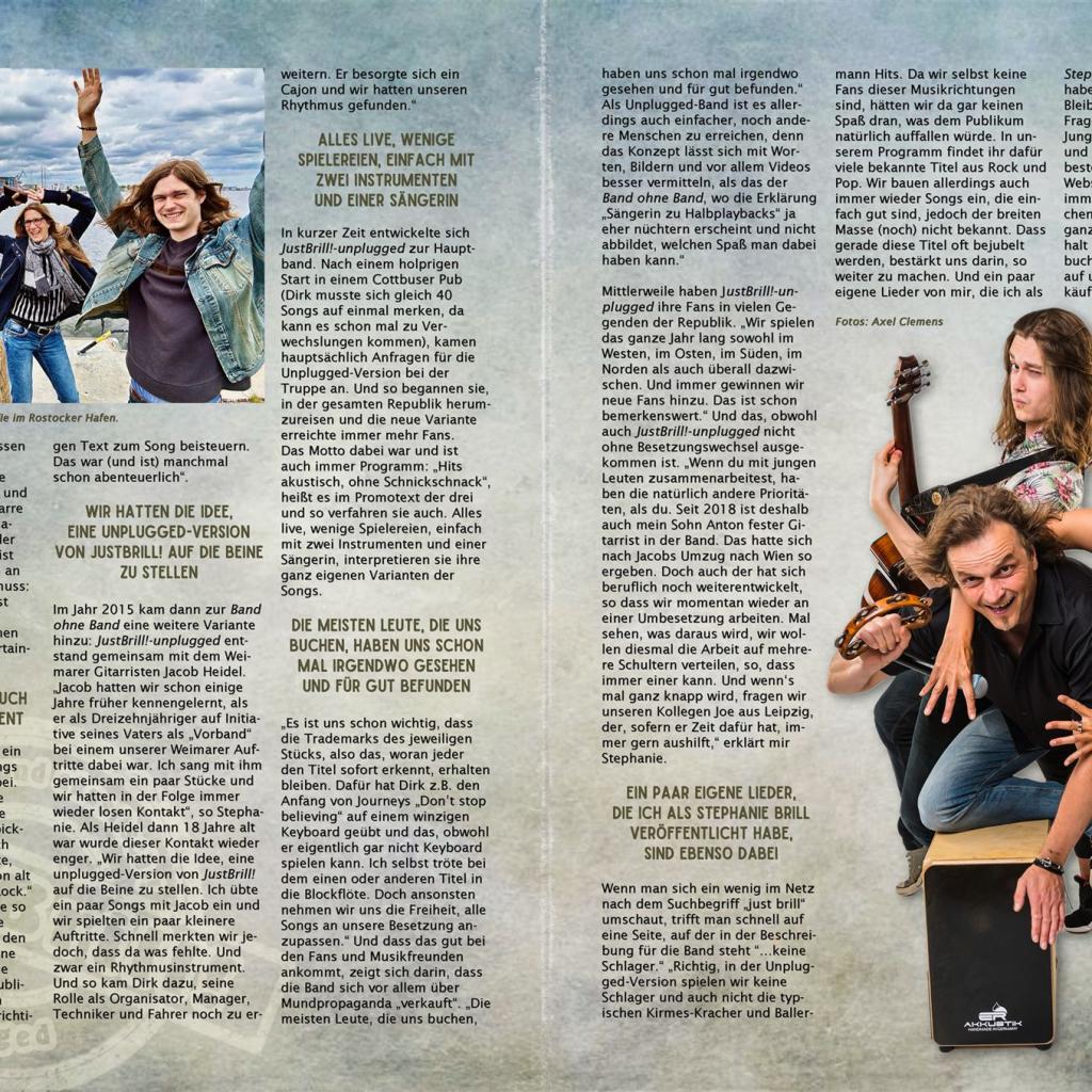 Zeitungsartikel über JustBrill!, Teil 2